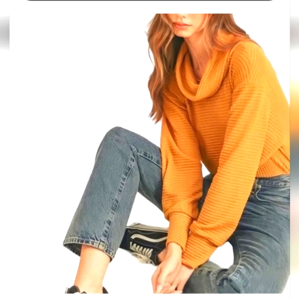 COPY - NWT Free People Juicy Long Sleeve Knit Thermal